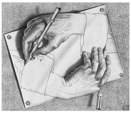 M. C. Escher, From InText