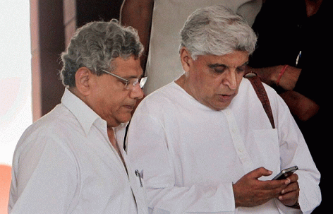 Sitaram Yechury and Javed Akhtar: Both have hurt Hindu sentiments