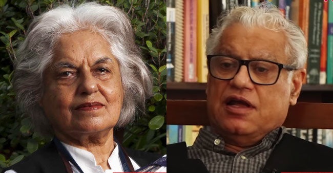 Indira Jaising (left) and Anand Grover: Feel victimized