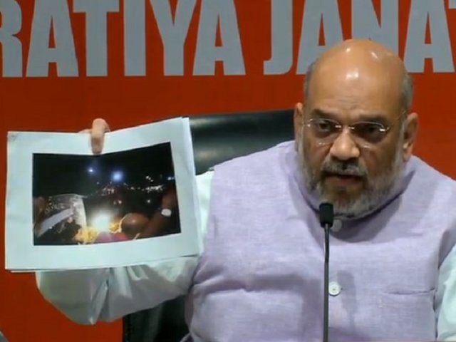 Shah flashes the evidence