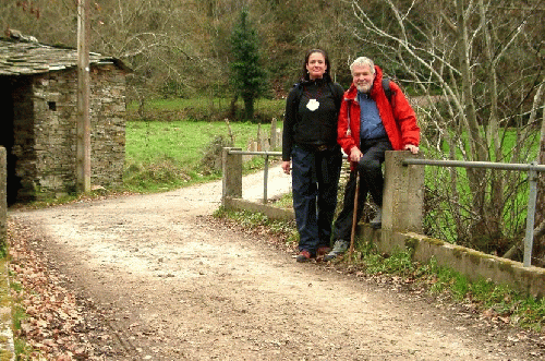 Stefanie English (Left) and her father Eric Berryman somewhere on the Stefanie English (Left) and her father Eric Berryman somewhere on the