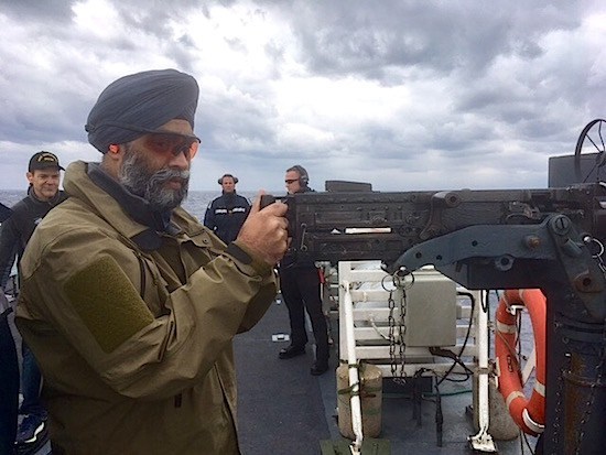 Minister of Defence Harjit Sajjan