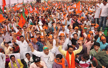 Shri Narendra Modi addressed rallies across Uttar Pradesh