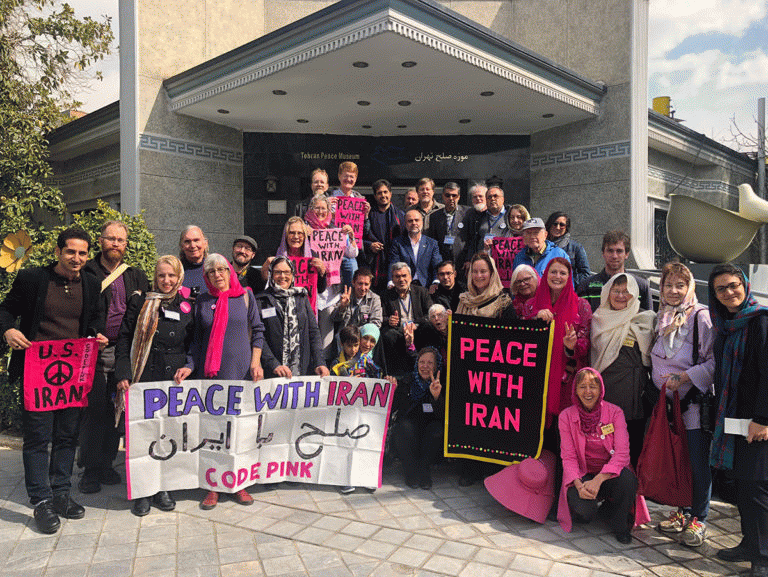 Peace Delegation to Iran visits the Tehran Peace Museum 2019