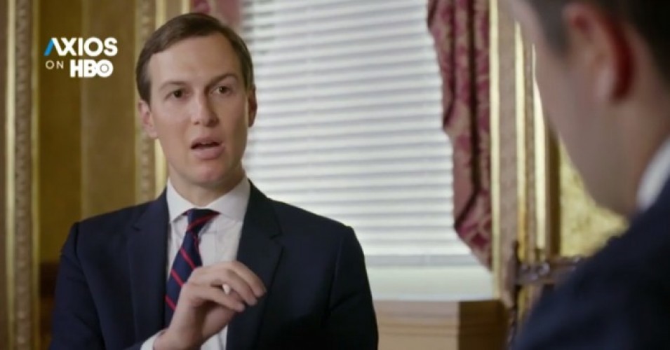 Jared Kushner, President Donald Trump's son-in-law and senior adviser, speaking in an interview that aired Sunday on 