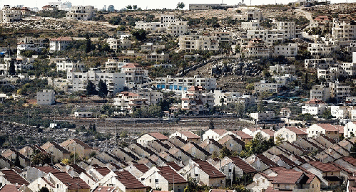 About 400,000 settlers live in the West Bank in 150 official settlements and another 120 so-called 