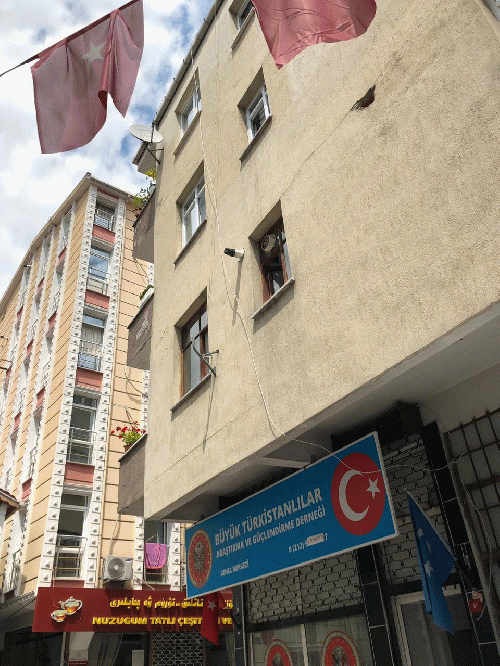 office of Uyghurs in Istanbul