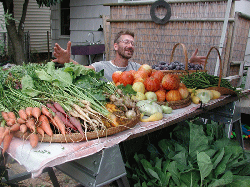 A haul from the Author's urban farming operation in Portland, From Uploaded