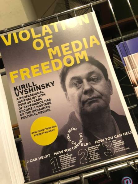 Kirill Vyshinsky: Imprisoned over 1 year in Ukraine, a journalist who *should* have been highlighted at the 