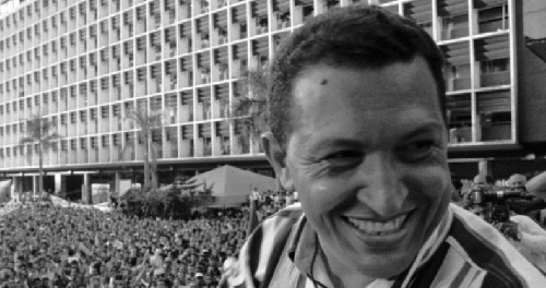 Chavez in the 1998 presidential campaign. (Archive), From Uploaded