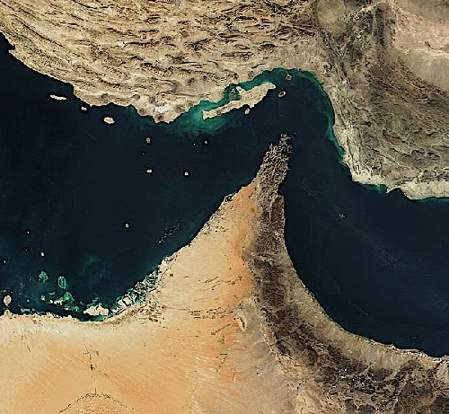 Chokepoint: The Strait of Hormuz.
