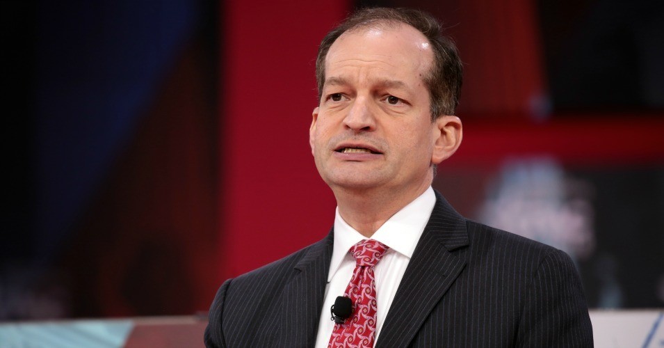 U.S. Secretary of Labor Alexander Acosta reached a deal with Jeffrey Epstein, an alleged serial child molester and associate of President Donald Trump's, allowing Epstein to walk free., From InText