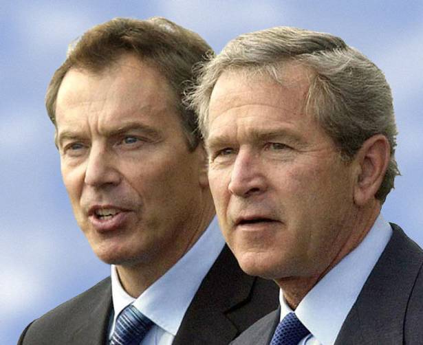 The two George W Bush/Tony Blair  accused took the law into their own hands They acted with deceit and with falsehood They acted in flagrant violation of international law of war and peace, From InText