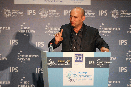 Israeli official and candidate Naftali Bennett said Israel should be 