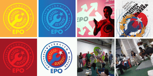 Utopix worked with the Productive Workers Army (EPO) to create its visual identity. (Ce'sar Mosquera, Utopix and EPO)