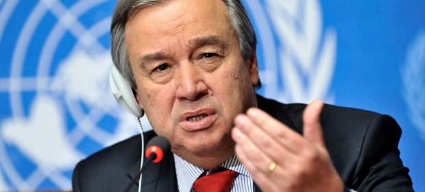 UN Secretary General AntÃ³nio Guterres who is from Portugal has the authority and ability to invite the seven Catalonian leaders who fled into exile into other European nations including former President Carles Puigdemont to address the UN Security Counci