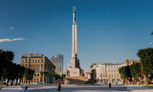 The Freedom Monument was erected in Riga in 1935 to honor the troops who died in the Latvian War of Independence between 1918 and 1920. It's one of the most important monuments in the country and a traditional venue for official ceremonies and public gath, From Uploaded