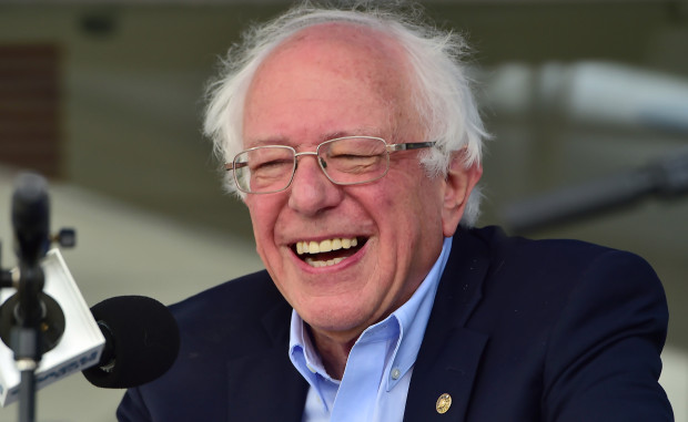 Among the Democratic candidates for president there is one person who speaks for this vast long-suffering working class this beating heart of America Bernie Sanders, From InText