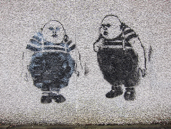 Tweedledee & Tweedledum, From FlickrPhotos