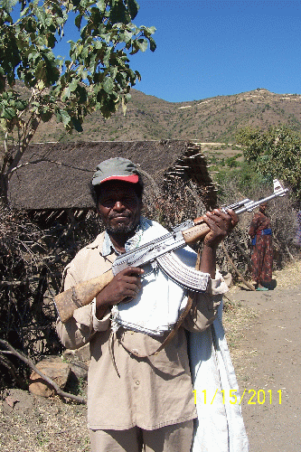 ARMED GUARD  ETHIOPIA