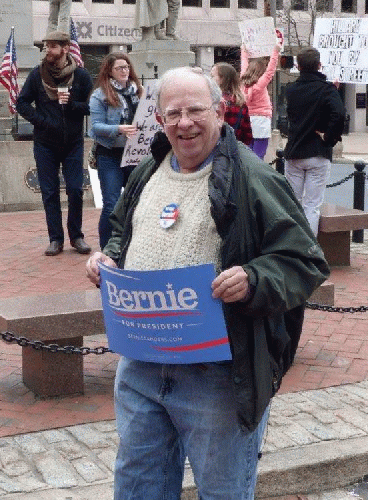 Jerry Policoff, Sanders supporter