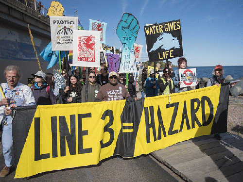 Gathering to Stop Line 3, From FlickrPhotos