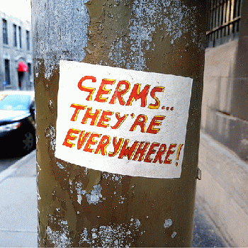 Germs... they're everywhere!, From FlickrPhotos