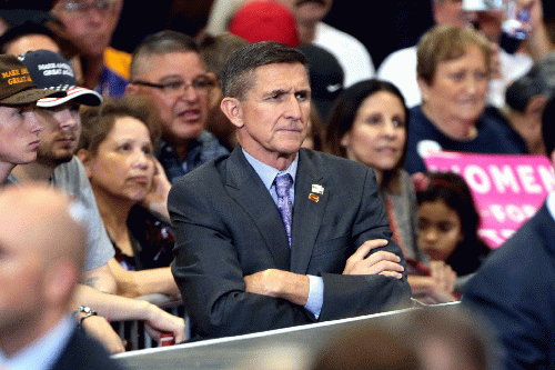 Michael Flynn, Trump's former national security adviser.