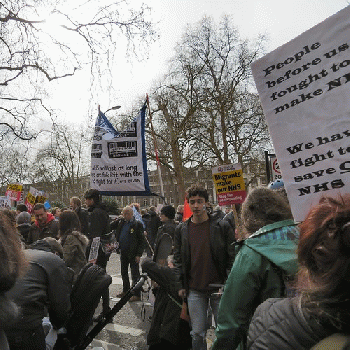 March for the NHS - UK National Health Service, From FlickrPhotos