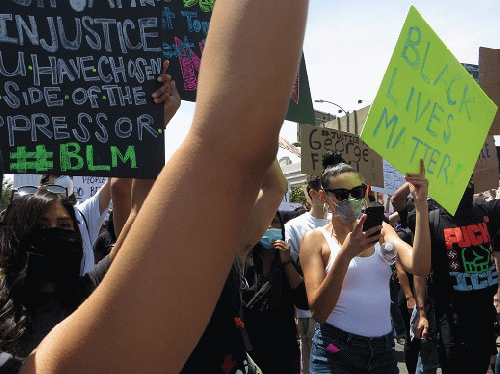 Los Angeles Black Lives Mater Protest, From Uploaded