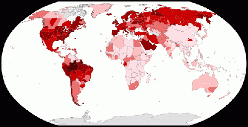 COVID-19 Outbreak World Map per Capita.svg. COVID-19 Outbreak World Map per Capita.svg.
