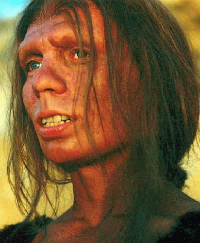 Reconstruction of Neanderthal woman, From Uploaded