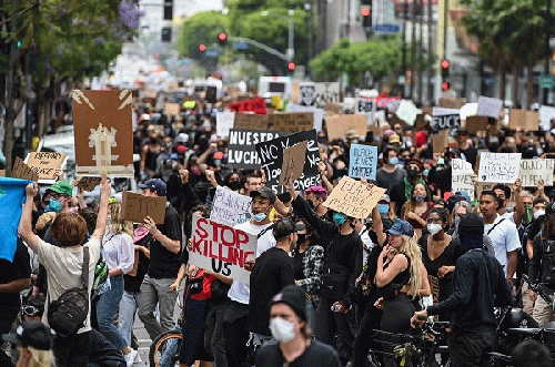 The nationwide street protests following the gruesome murder of George Floyd who was pinned to the ground and choked by a Minneapolis police officer and three accomplices were spontaneous and diverse, From Uploaded