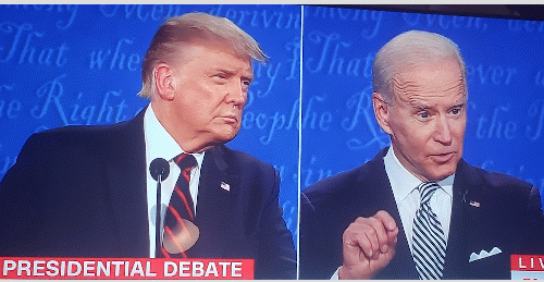 Trump and Biden at first debate, From Uploaded