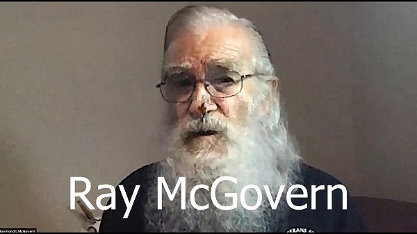 Ray McGovern at the Lawyers' Committee 9/11 Anniversary Event 2020