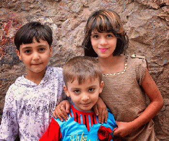 Children in Sana'aby Rod WaddingtonAttribution-ShareAlike License, From FlickrPhotos