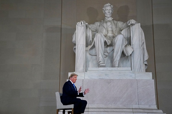 Trump along with announcing his Trump along with announcing his
