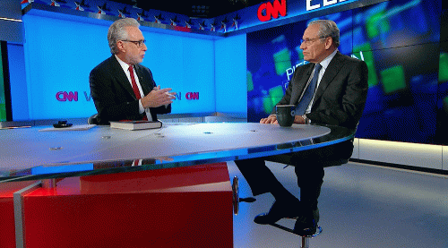 CNN's Wolf Blitzer hosting Bod Woodward in 2012., From Uploaded