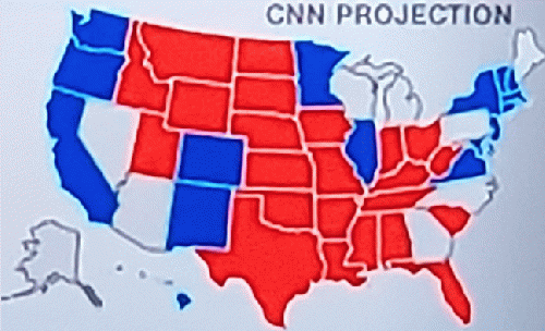 State projections for 2020 Presidential Election