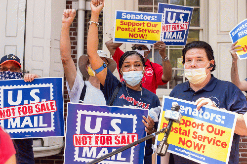 SAVE OUR POSTAL SERVICE Rally
