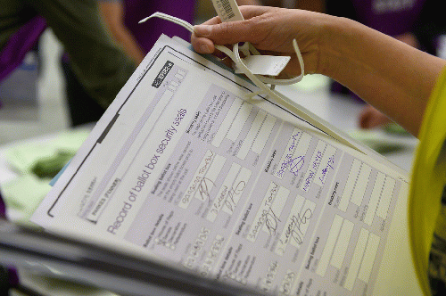 Counting votes, From CreativeCommonsPhoto