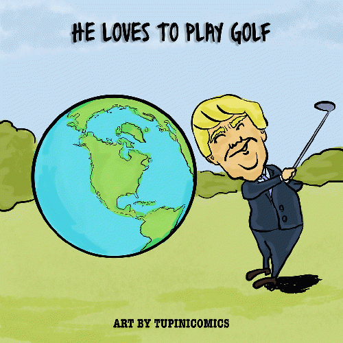 trump-golf, From CreativeCommonsPhoto