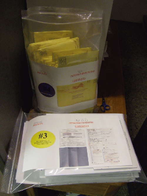 Bag of absentee ballots and provisional ballots, From CreativeCommonsPhoto