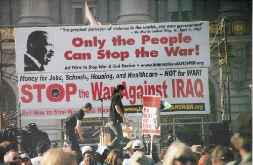 Protest Against Iraq War, From Uploaded
