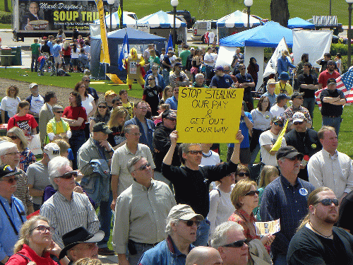 Minnesota Tax Cut Rally, From CreativeCommonsPhoto