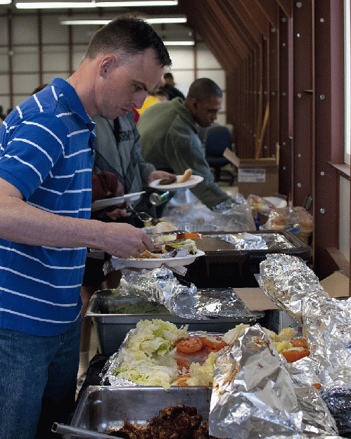 Food Line for jobless, homeless, From CreativeCommonsPhoto