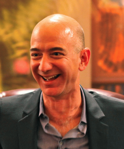 Amazon's Jeff Bezos, From CreativeCommonsPhoto