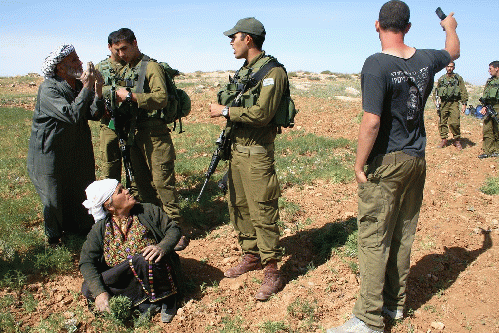 Palestinian farmer pleads for right to harvest his land, From CreativeCommonsPhoto