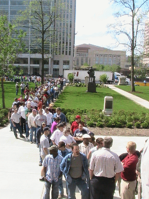 Unemployment Insurance Rally