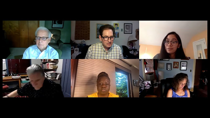Aug. 2020 Zoom dialogue with education leaders, From Uploaded
